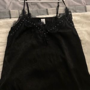 black dress up blouse